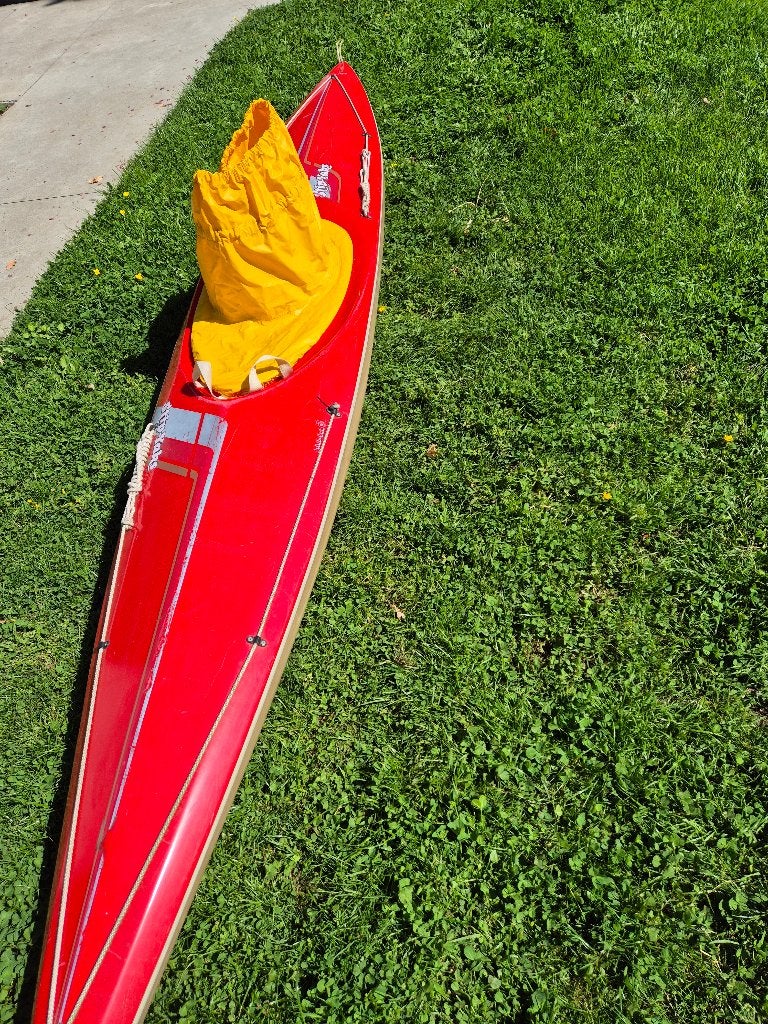Kayak - Canoë - Housse anti-éclaboussures incluse, Sports nautiques & Bateaux, Canoës, Utilisé, Kayak, Une personne, Enlèvement