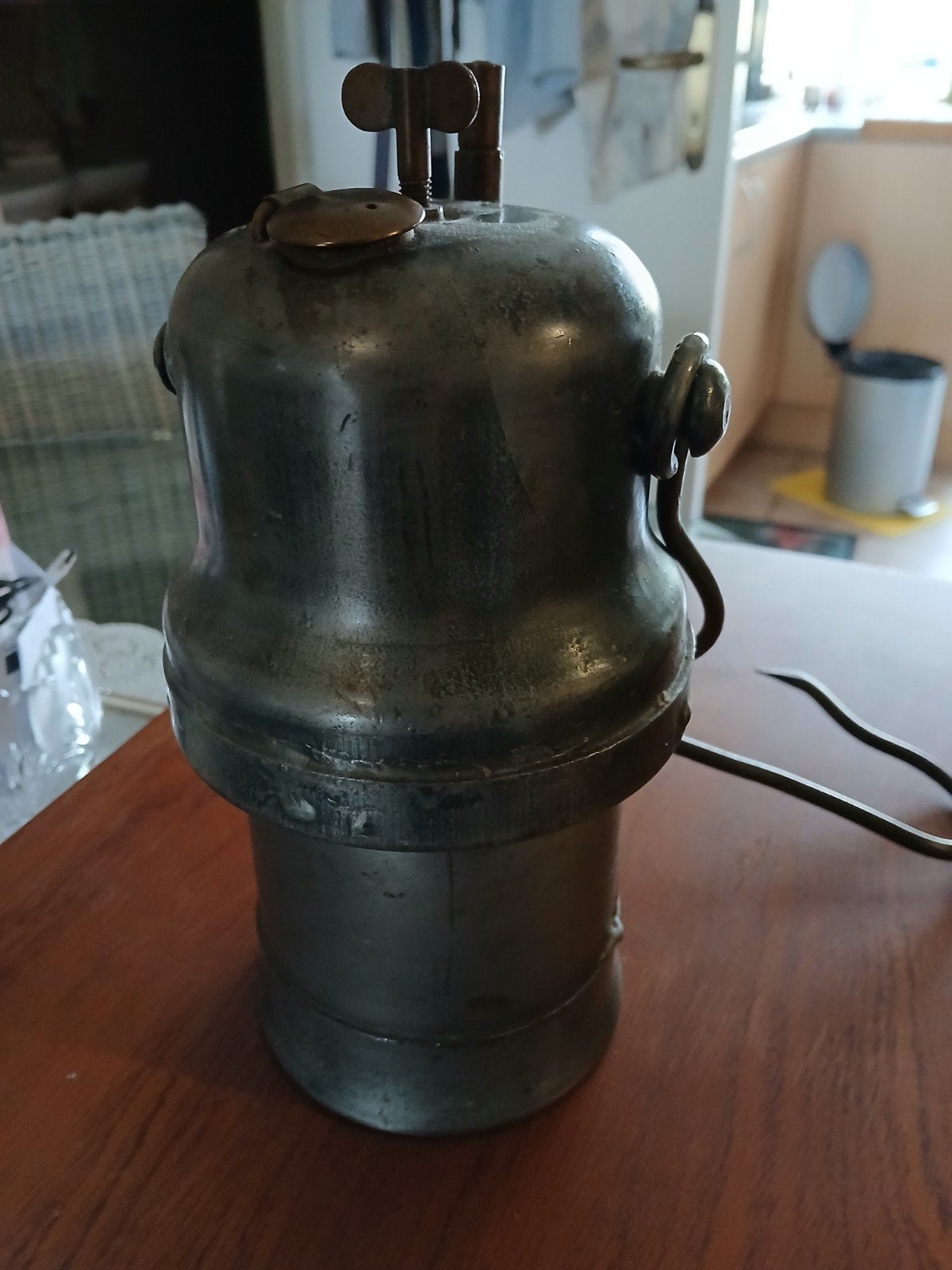 Lampe de mineurs, Antiquités & Art, Antiquités | Éclairage, Enlèvement