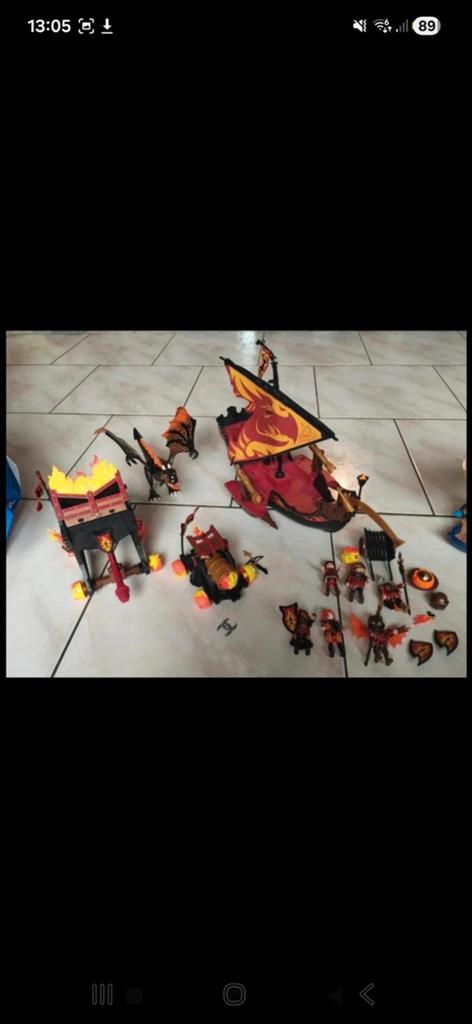 Lot playmobil burnham