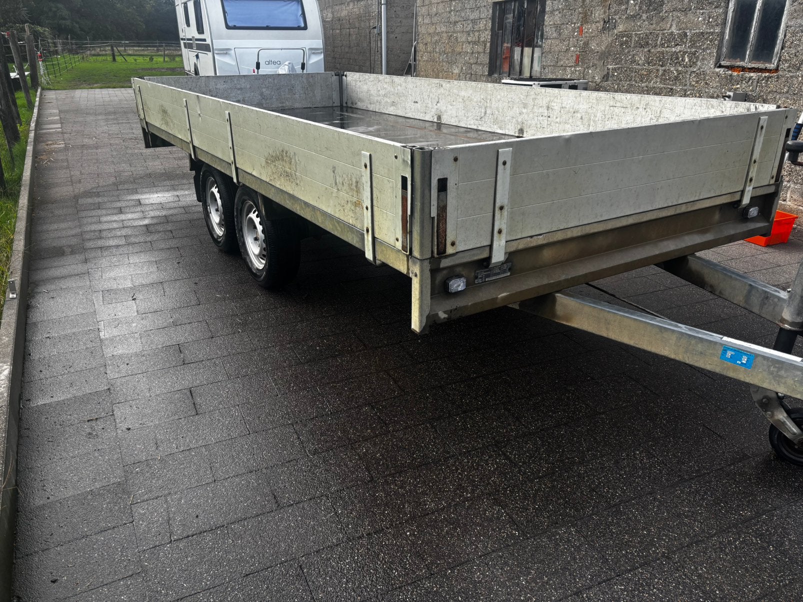 Trailer Aussems, Enlèvement, Utilisé