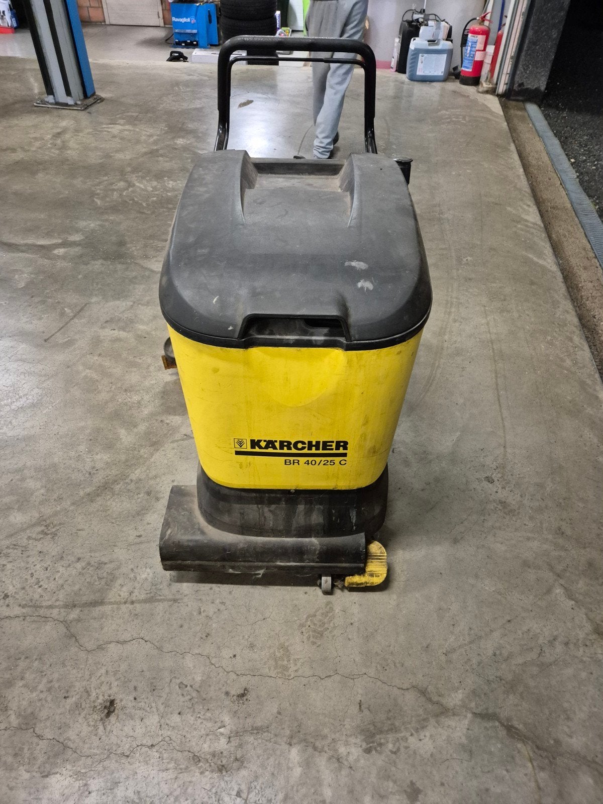 schrob/zuigmachine br40/25c, Ophalen