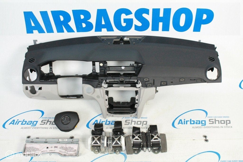 Airbag kit Tableau de bord noir blanc MB GLK 2013-.., Enlèvement ou Envoi, Utilisé