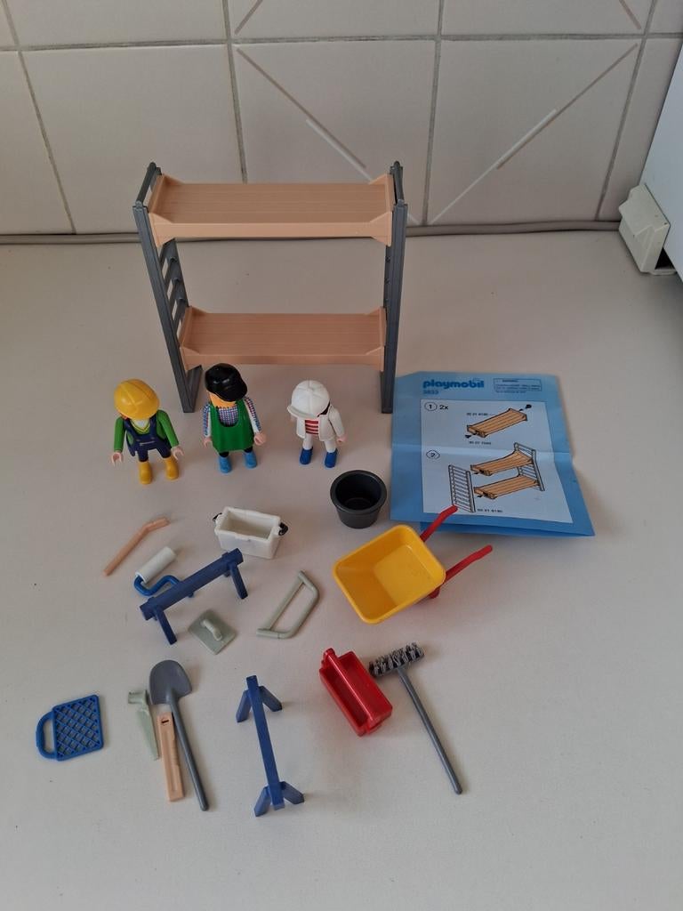 Playmobil stelling met schilders 3833, Enlèvement ou Envoi