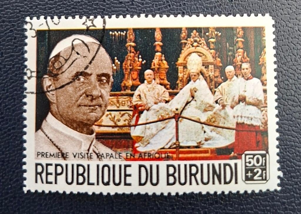 Postzegel Burundi OBP 336 = Y&T 336, Postzegels en Munten, Verzenden, Gestempeld
