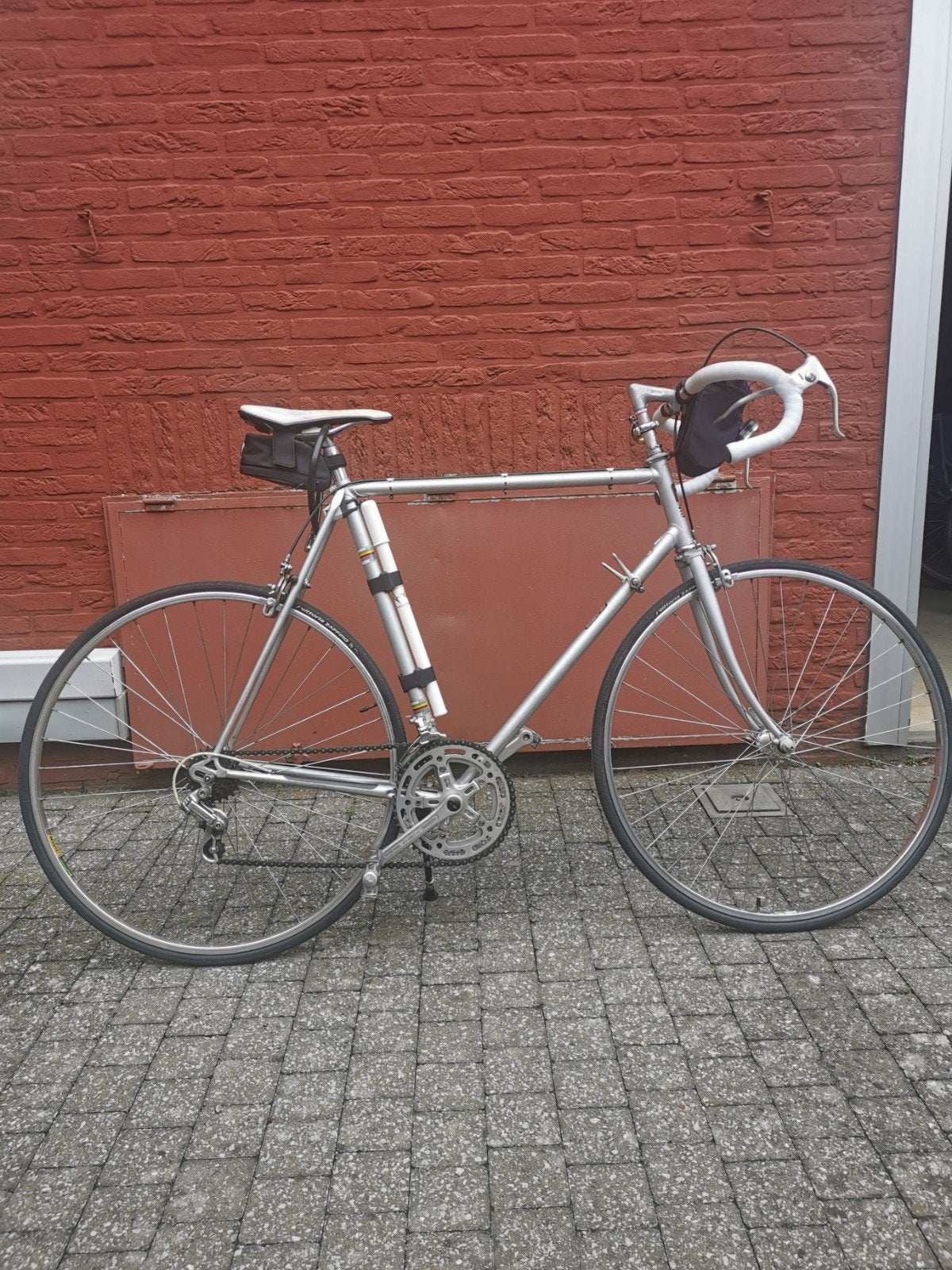 koersfiets vintage, Ophalen