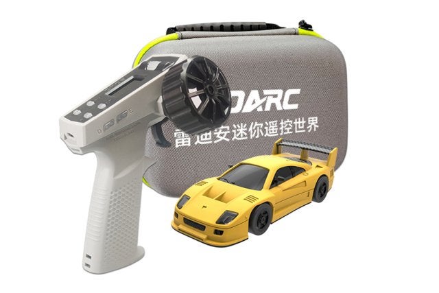 LDARC 1/64 RWD Mini Racing jaune RTR haute performance, Neuf, Autres échelles, Enlèvement ou Envoi, Voiture on road