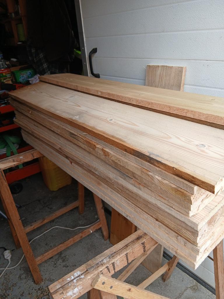 Douglas planken, Doe-het-zelf en Bouw, Hout en Planken, Ophalen