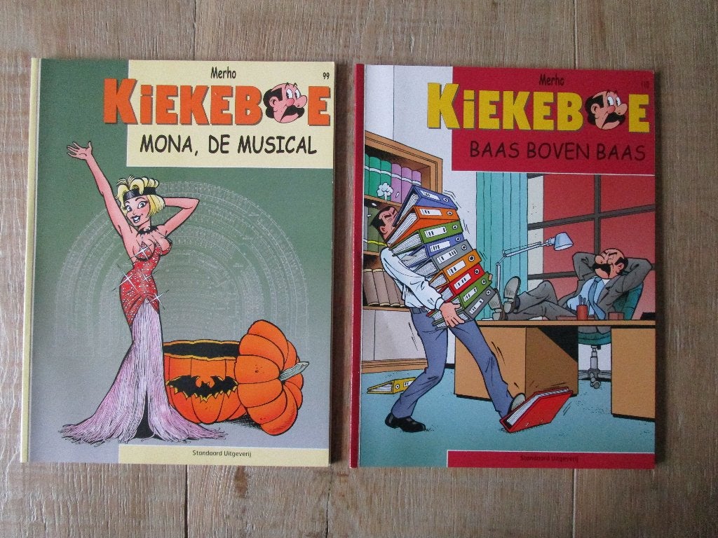strips 3x Nero + 2x Kiekeboe, Boeken, Strips | Comics, Zo goed als nieuw, Meerdere comics, Ophalen of Verzenden
