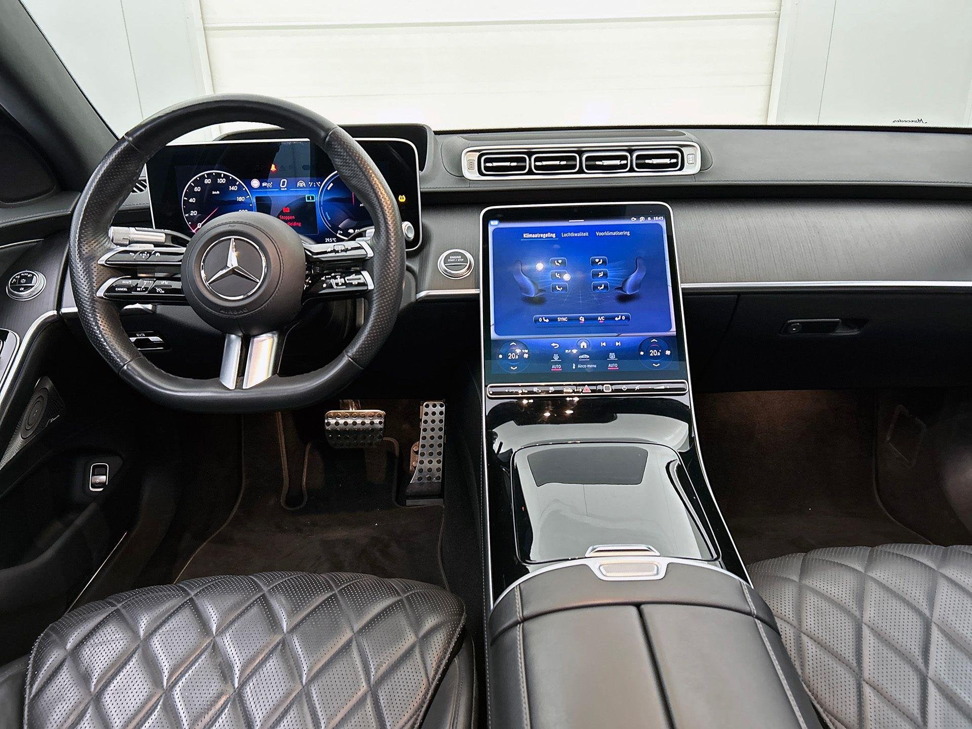 Mercedes-Benz S-klasse 580 e 4MATIC Berline AMG Line | Panor, Auto's, Automaat, Stof, Gebruikt, 330 kW