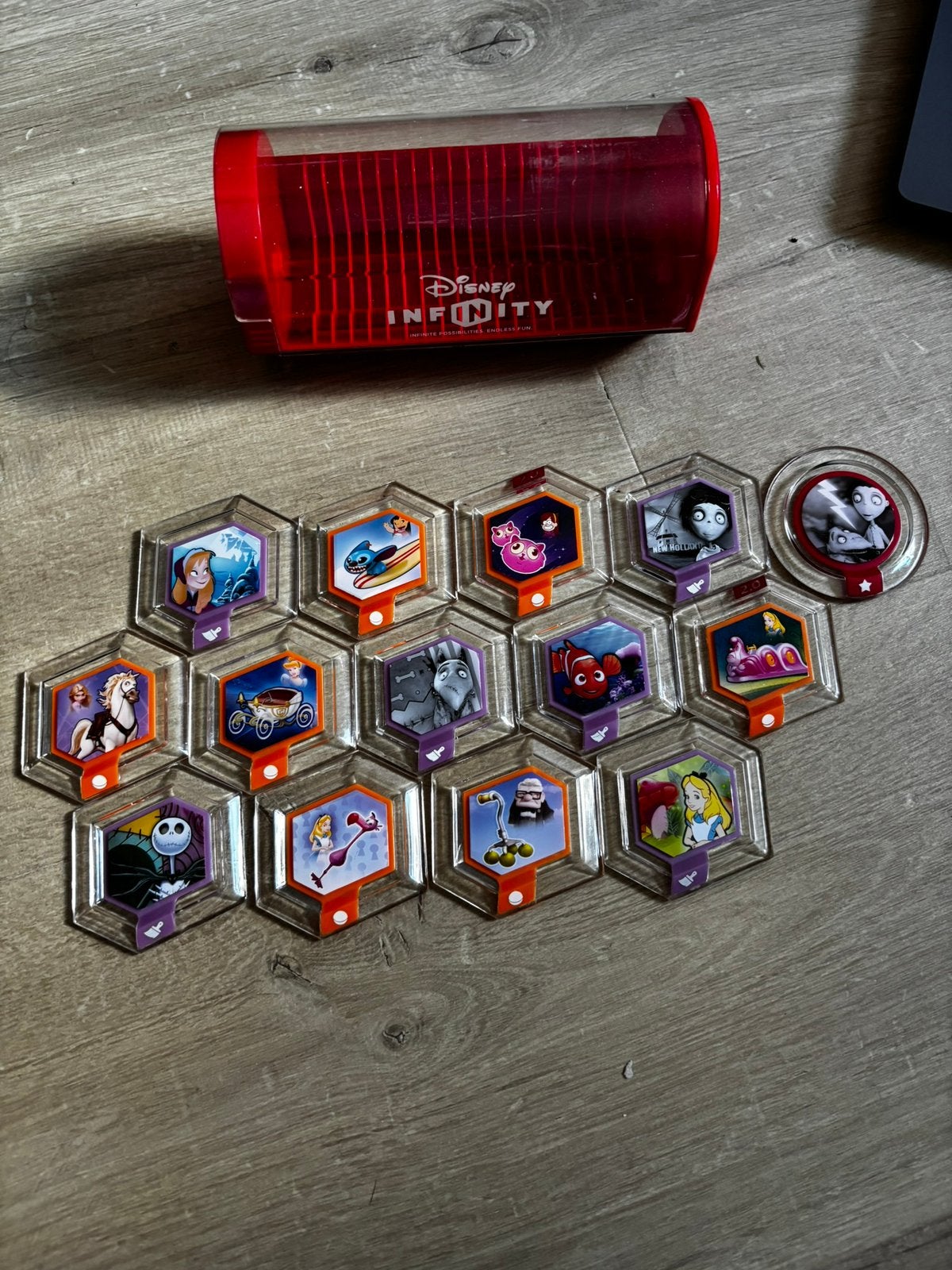 Disney infinity power discs, Ophalen of Verzenden, Zo goed als nieuw