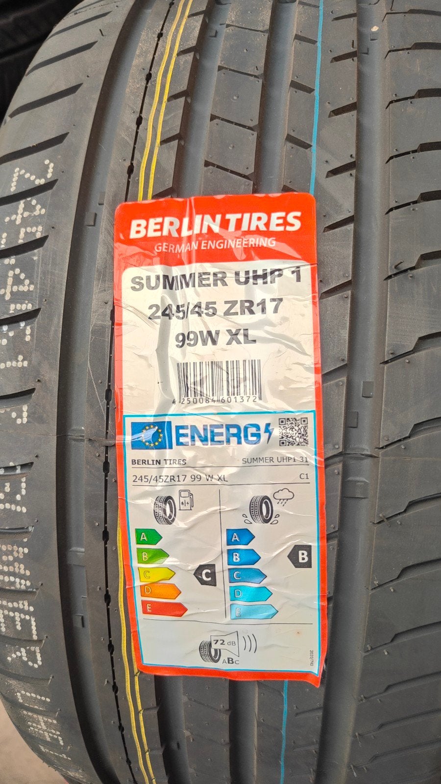 245/45r17 99w Berlin 80€ per stuk met montage en balanceren, Auto-onderdelen, Ophalen, Nieuw