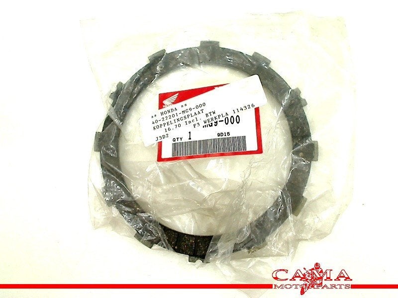 DISQUE EMBRAYAGE GL 1200 Goldwing (GL1200) (22201MG9000), Motos, Dhr. S. di Majo, Neuf, Info@cama-motorparts.nl, P.J. Troelstraweg 8 8
3144 CX  MAASSLUIS, NL