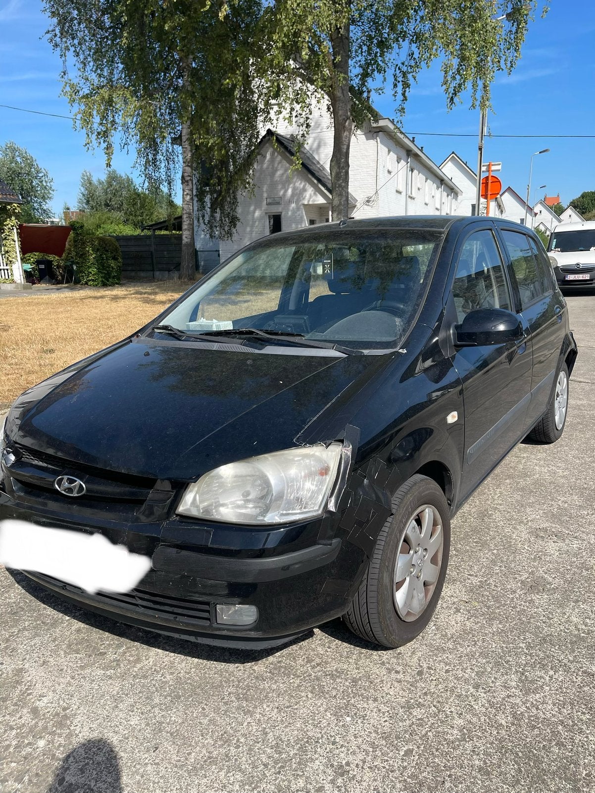 Hyundai Getz Automaat ‼️ZONDER KEURING‼️ MOET NU WEG, Autos, Hyundai, Achat, Vitres électriques, Automatique, Particulier