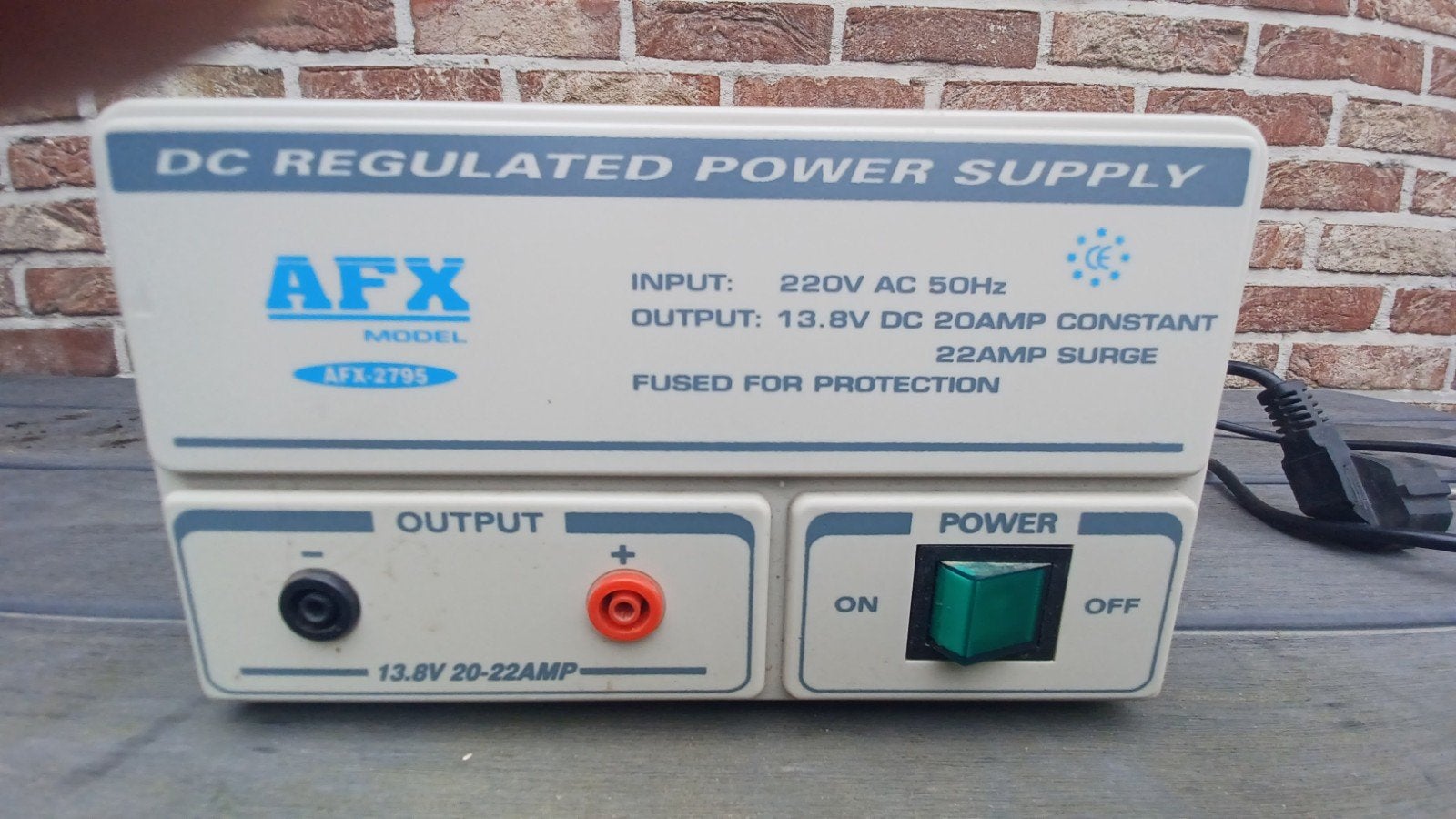 Onduleur 220V à 12V., Enlèvement