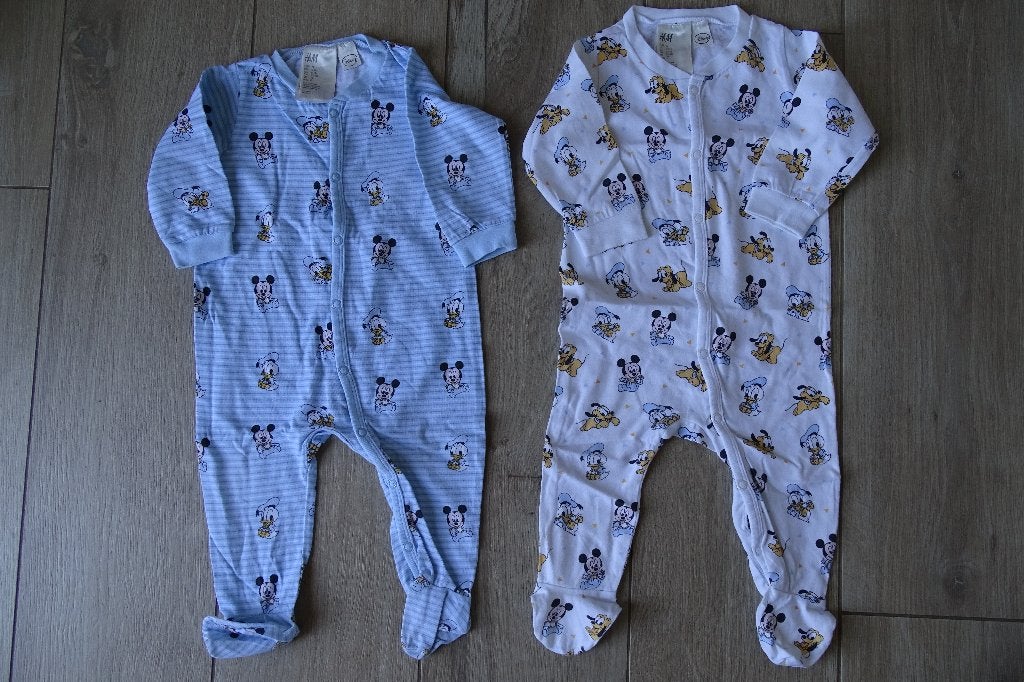 Set van 2 pyama's Disney maat 74, Kinderen en Baby's, Babykleding | Maat 74, Nacht- of Onderkleding, Gebruikt, Jongetje of Meisje
