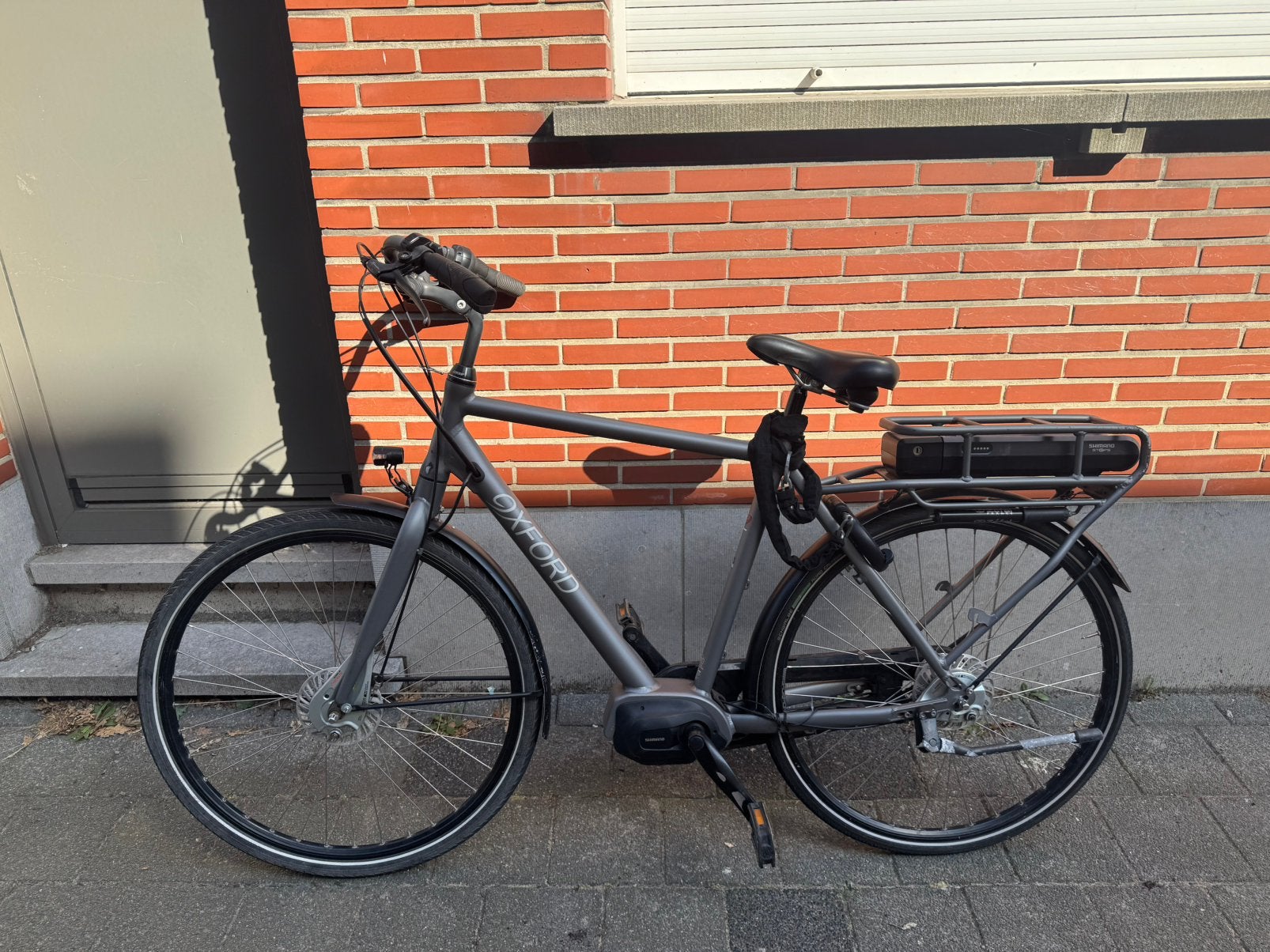 Oxford e-bike - shimano - 400 wh, Fietsen en Brommers, Elektrische fietsen, 51 tot 55 cm, Ophalen, Gebruikt, 50 km per accu of meer