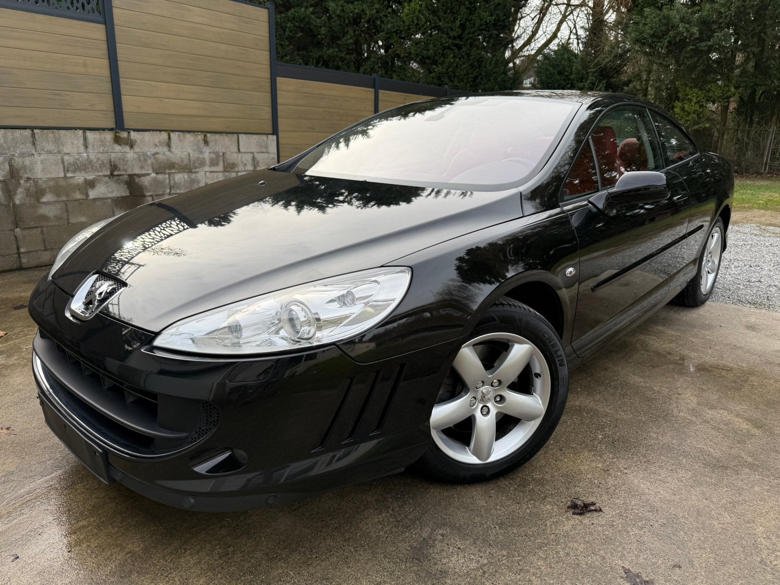 ✅Peugeot 407 Coupé🔥2,0Hdi 136Pk🔥Eerste hand👌Volledig✨, 4 cilinders, Zwart, Leder, Onderhoudsboekje