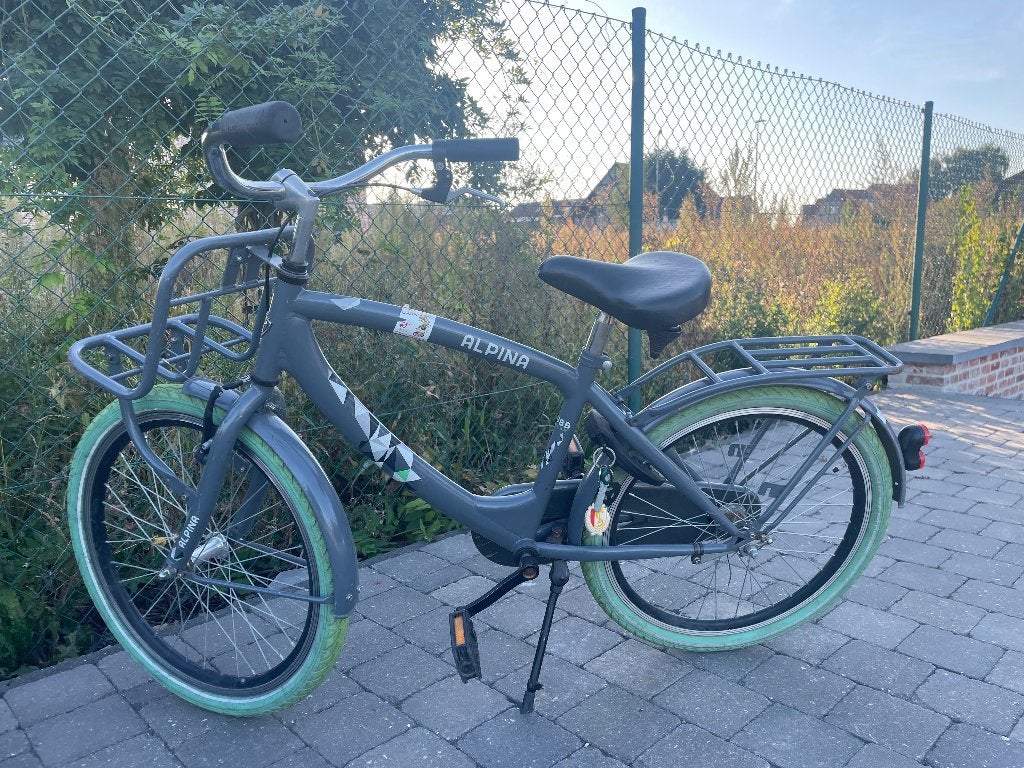 Alpina  Jongensfiets 22 inch, Fietsen en Brommers, Ophalen, Gebruikt, 22 inch, Alpina