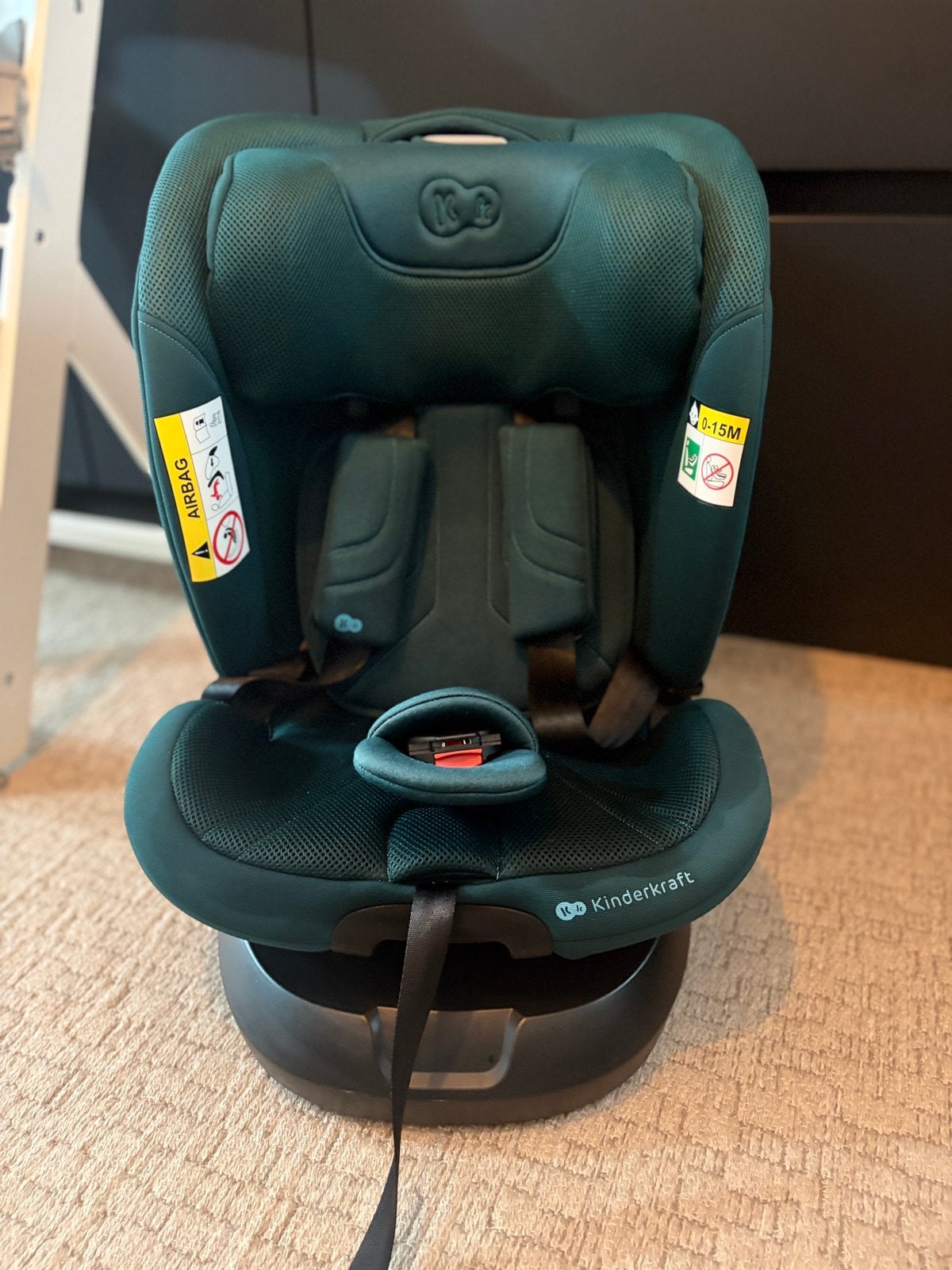 Siège auto kinderkraft I-GROW I-Size, Enfants & Bébés, Autres marques, Comme neuf, Enlèvement, 0 à 10 kg