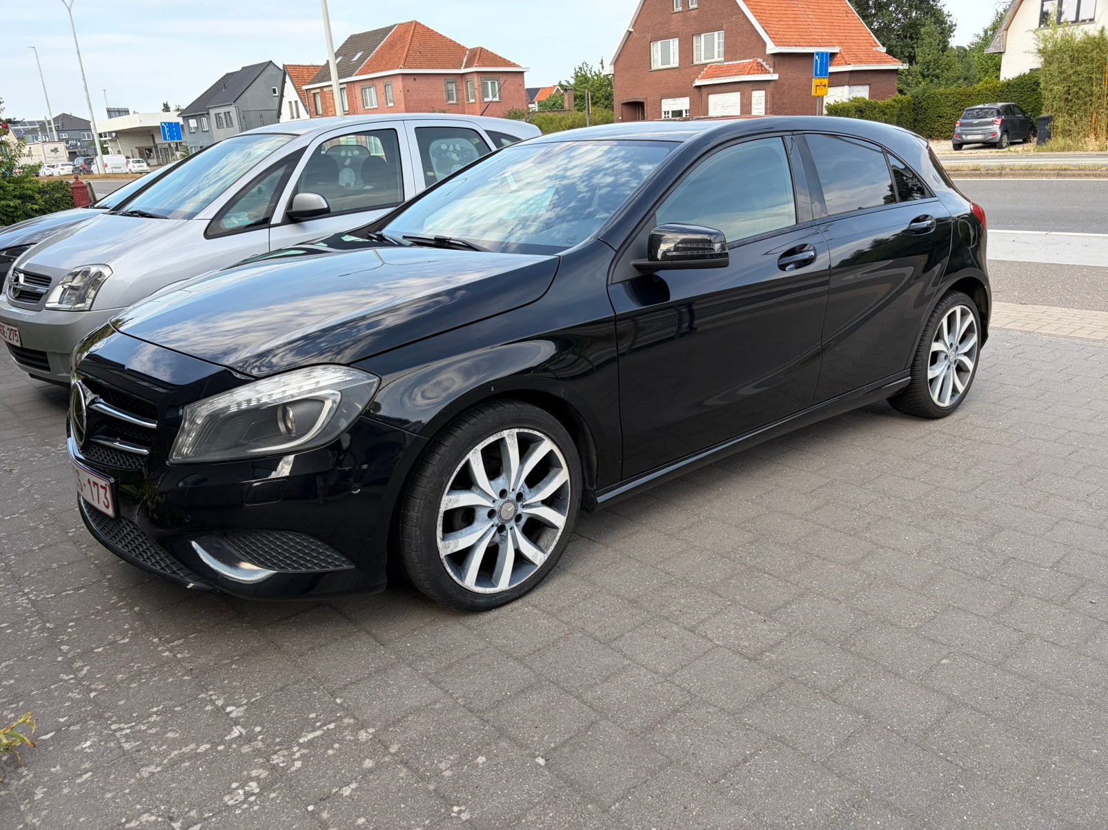 Mercedes A180 cdi, Auto's, Euro 5, Zwart, Zwart, 5 deurs
