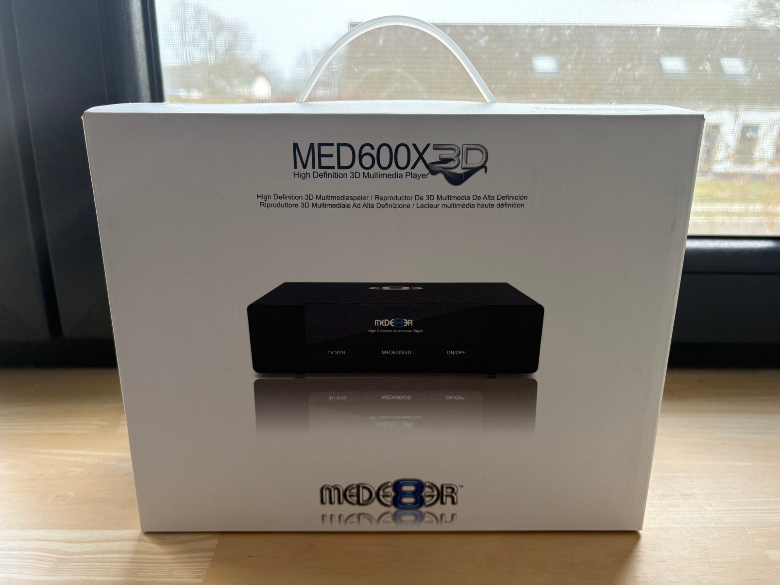 MeDe8er med600x3d Media Streamer 3D 1080p Full HD Dolby, Audio, Tv en Foto, Ophalen of Verzenden, Zo goed als nieuw