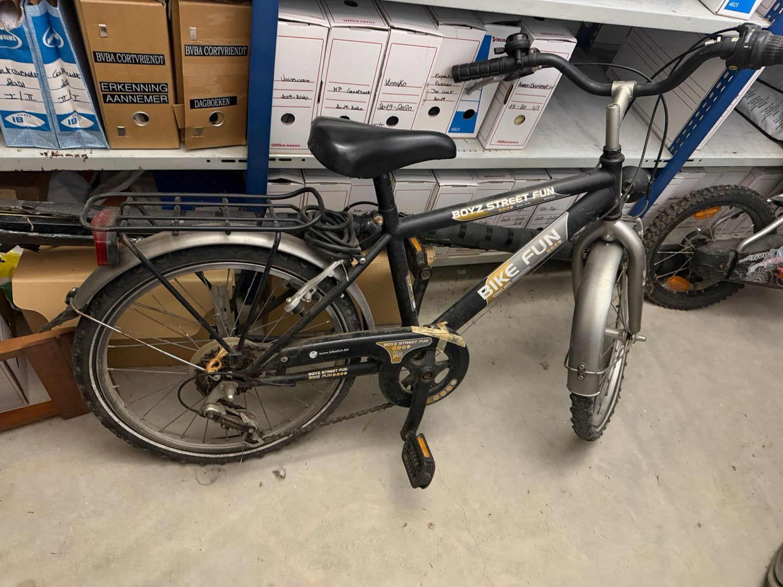 Jongensfiets kinderen, Fietsen en Brommers, Ophalen, Gebruikt