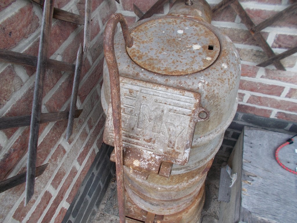 Duveltje EMY Eppegem 4 ringen op elkaar, Huis en Inrichting, Potkachel, Gebruikt, Ophalen of Verzenden, Vrijstaand