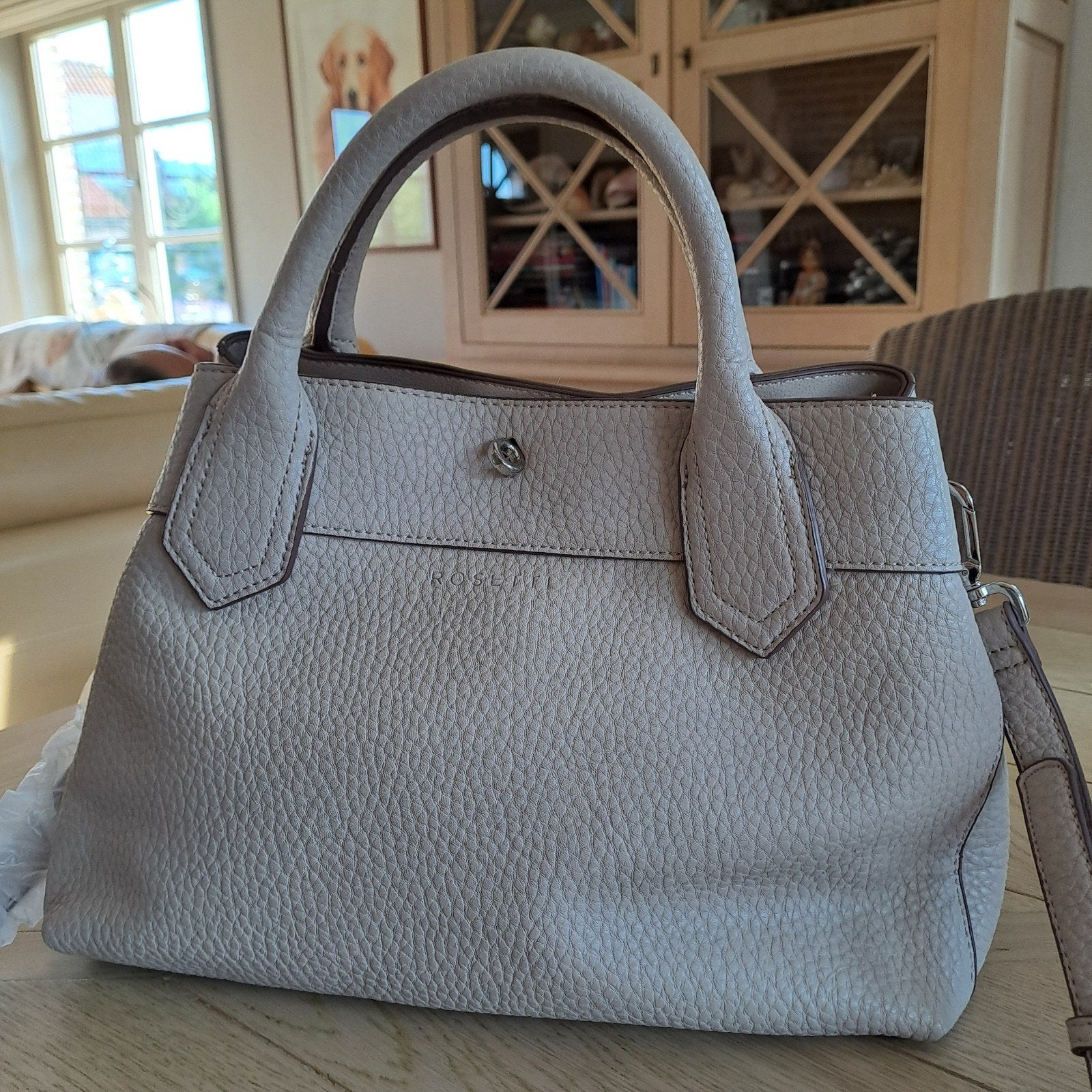 beige nieuwe handtas dames, Handtassen en Accessoires, Tassen | Damestassen, Ophalen of Verzenden, Beige, Handtas
