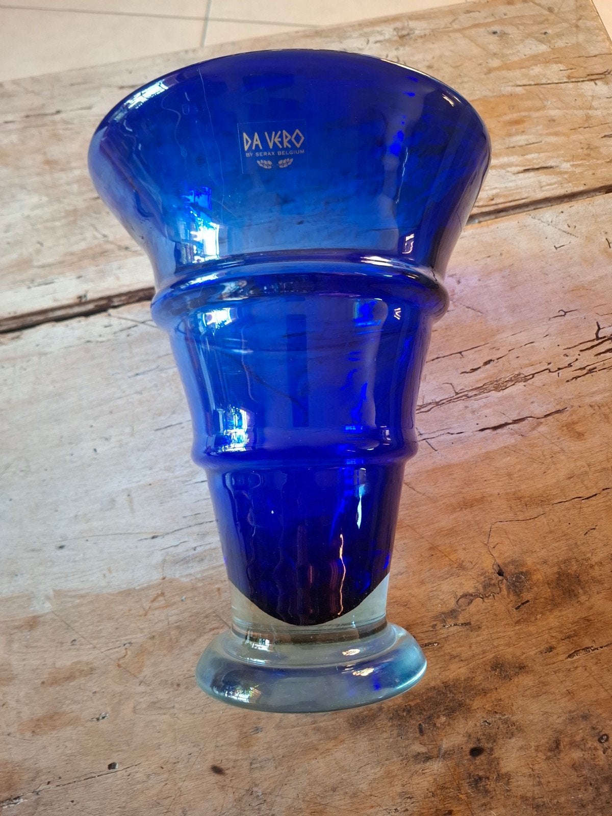 da vera vaas kobalt blauw, Ophalen of Verzenden