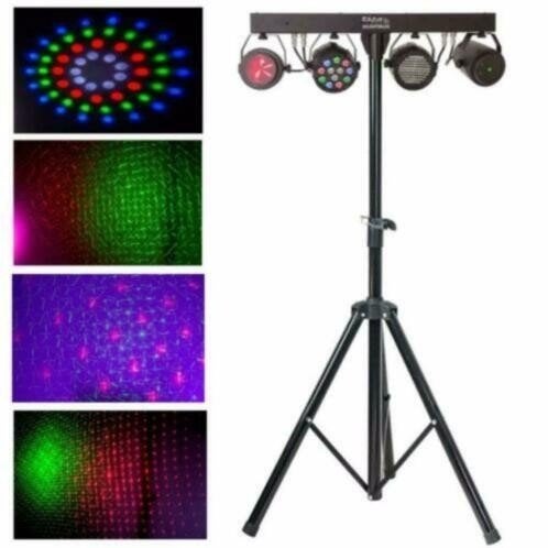 IBIZA-DJLIGHT85LED Complete Plug en Play lichtshow, Enlèvement ou Envoi, Neuf, Laser