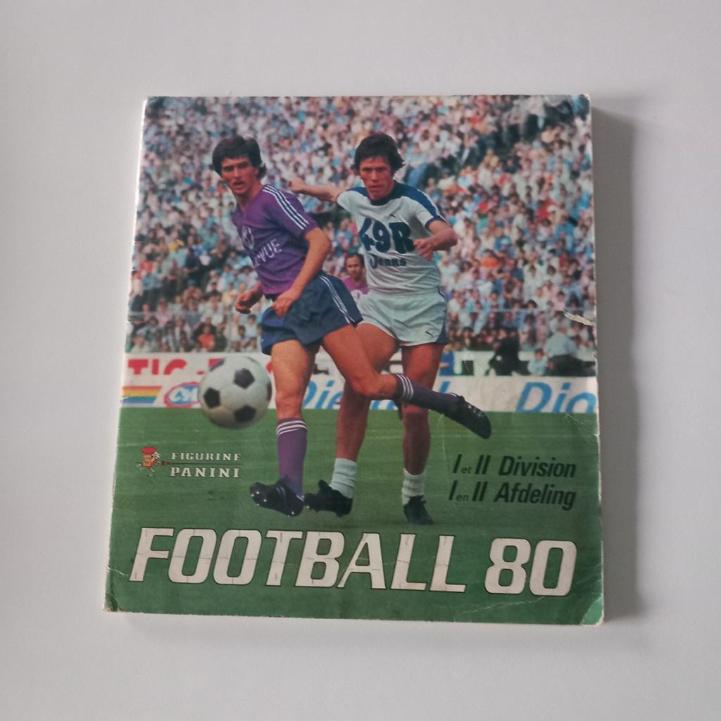 L'album Panini Football 80 est complet, Enlèvement ou Envoi