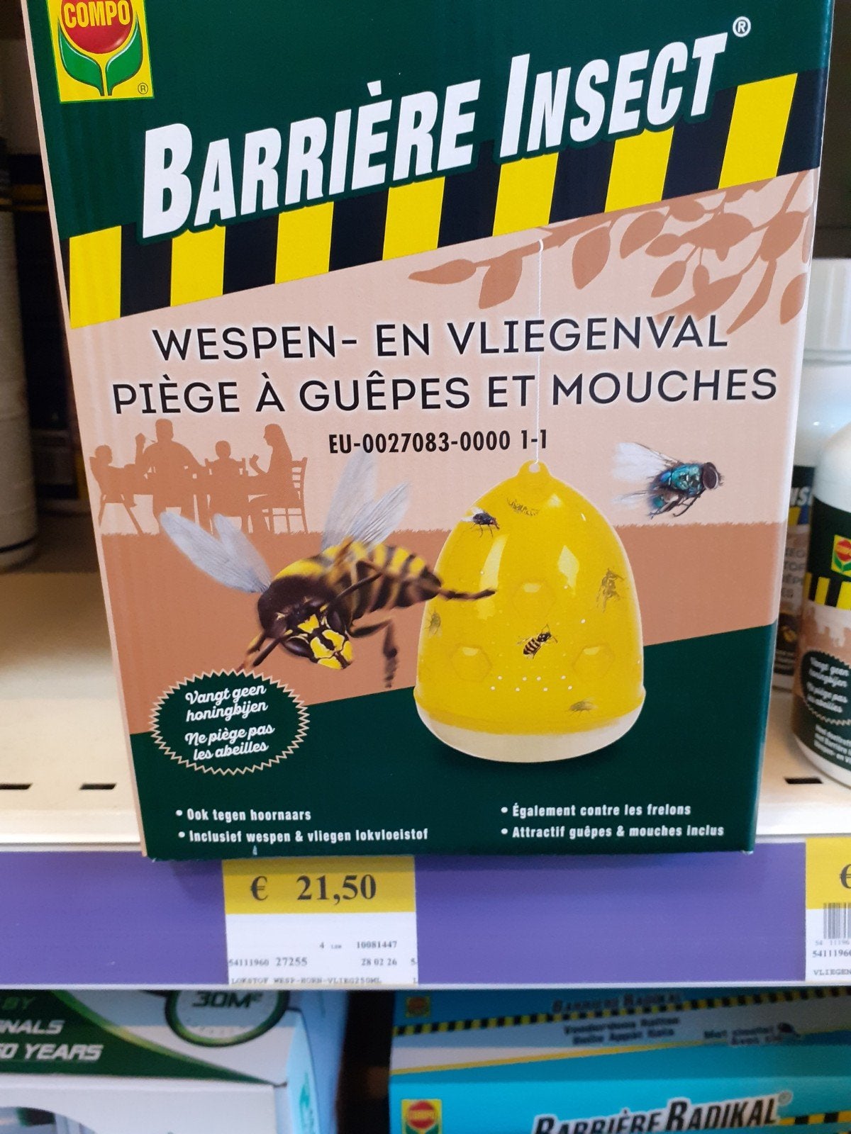 Last van wespen?, Ophalen