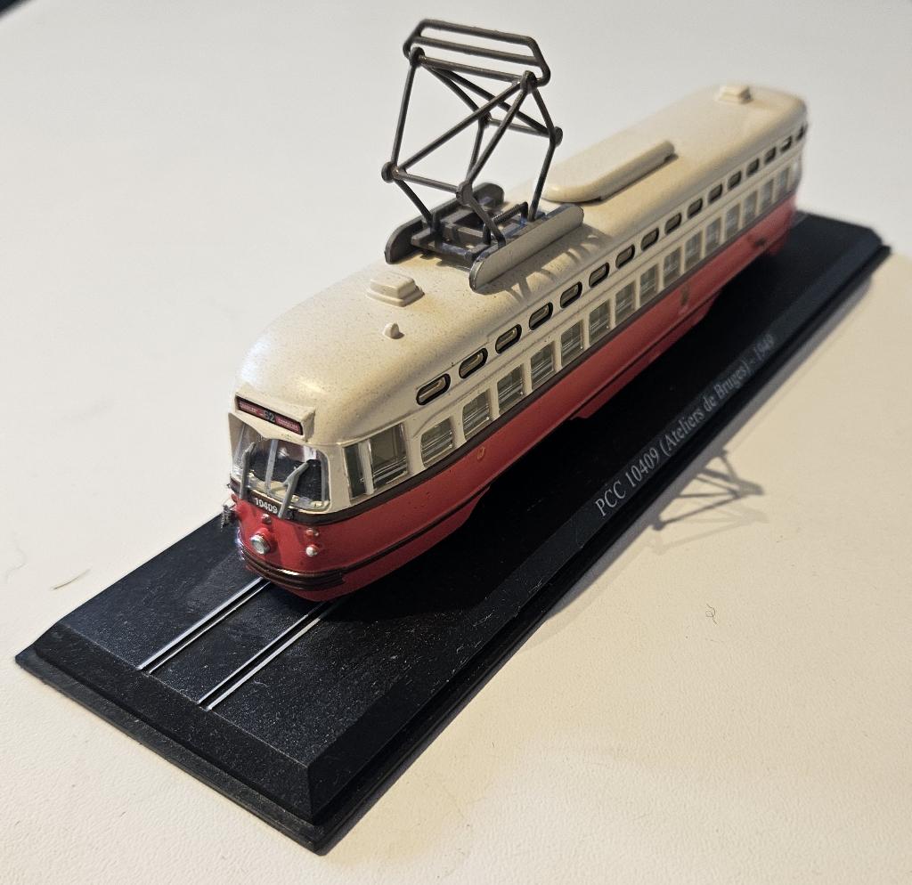 Collection de tramways ATLAS, Collections, Trains & Trams, Comme neuf, Tram, Enlèvement