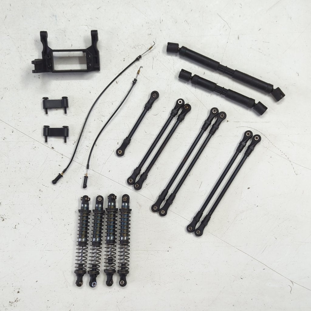 Traxxas TRX-4 Long Arm Lift Kit van F-150 High Trail versie, Enlèvement ou Envoi, Utilisé, Échelle 1:10, Pièce