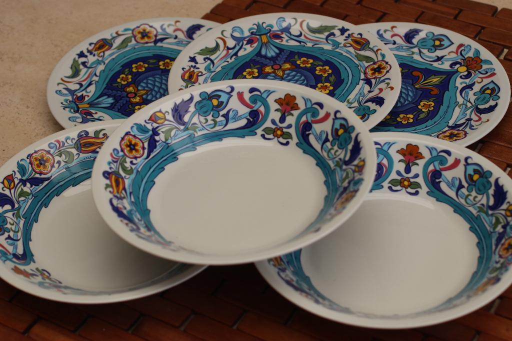 vintage keramische borden uit 1973 Villeroy & Boch Acapulco, Antiek en Kunst, Ophalen of Verzenden