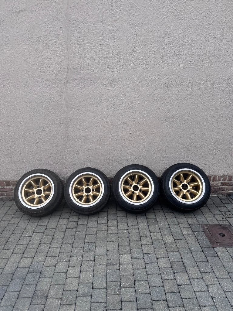 Minilte 4x114,3 velgen, Ophalen, Personenwagen, 195 mm, Gereviseerd