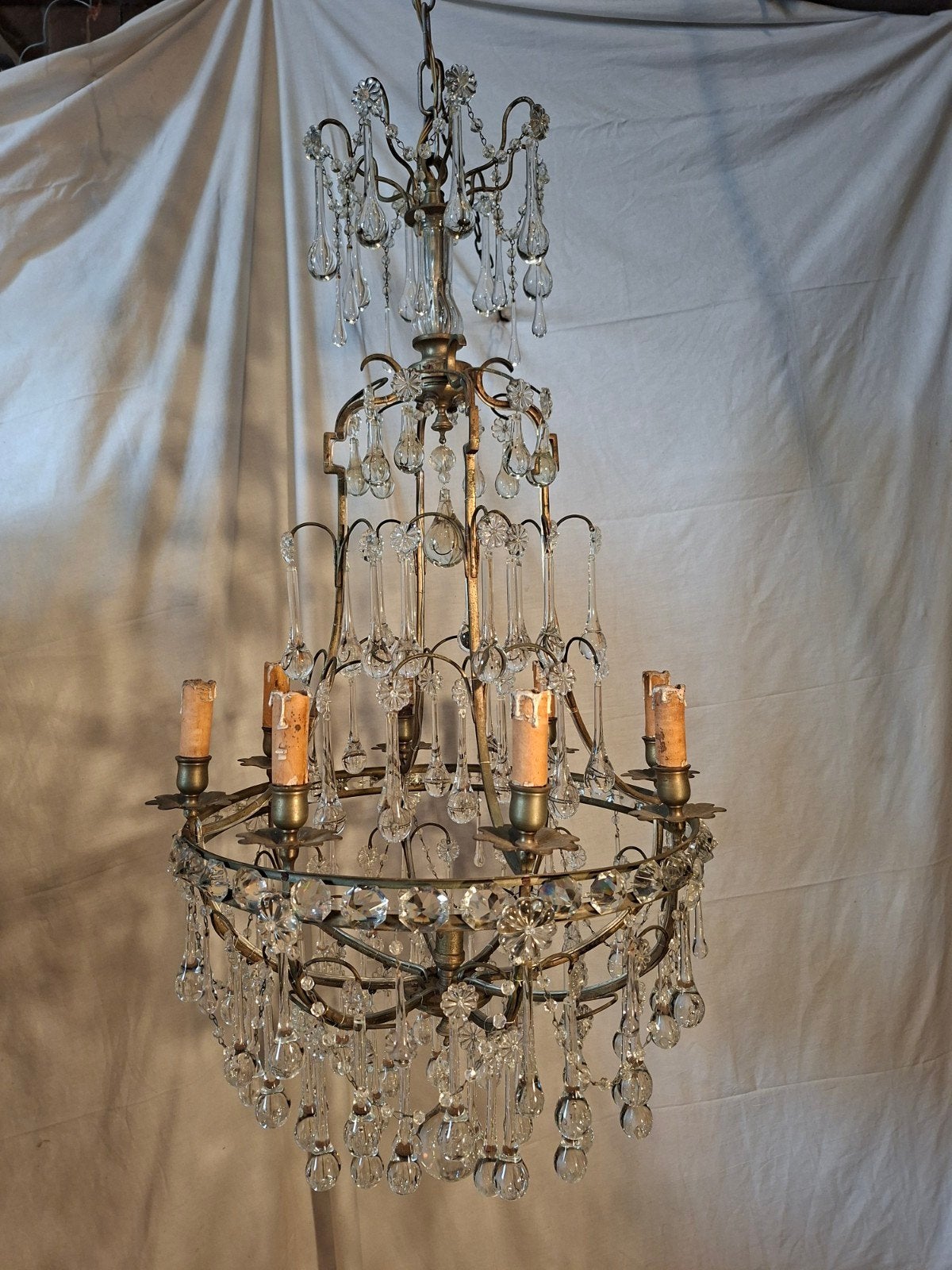 Franse luster . Circa 1920, Ophalen