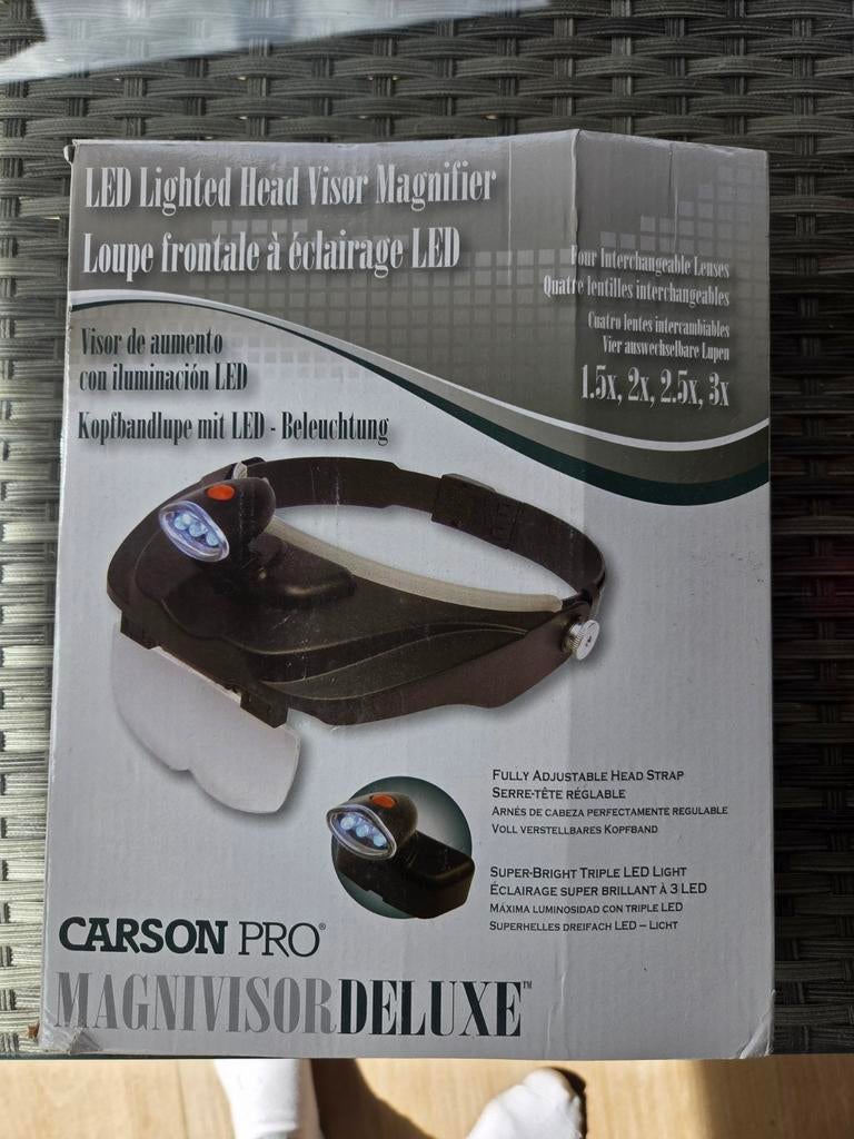 Carson pro magnivisor deluxe, Hobby en Vrije tijd, Vergrootglazen, Loepen en Loeplampen, Ophalen