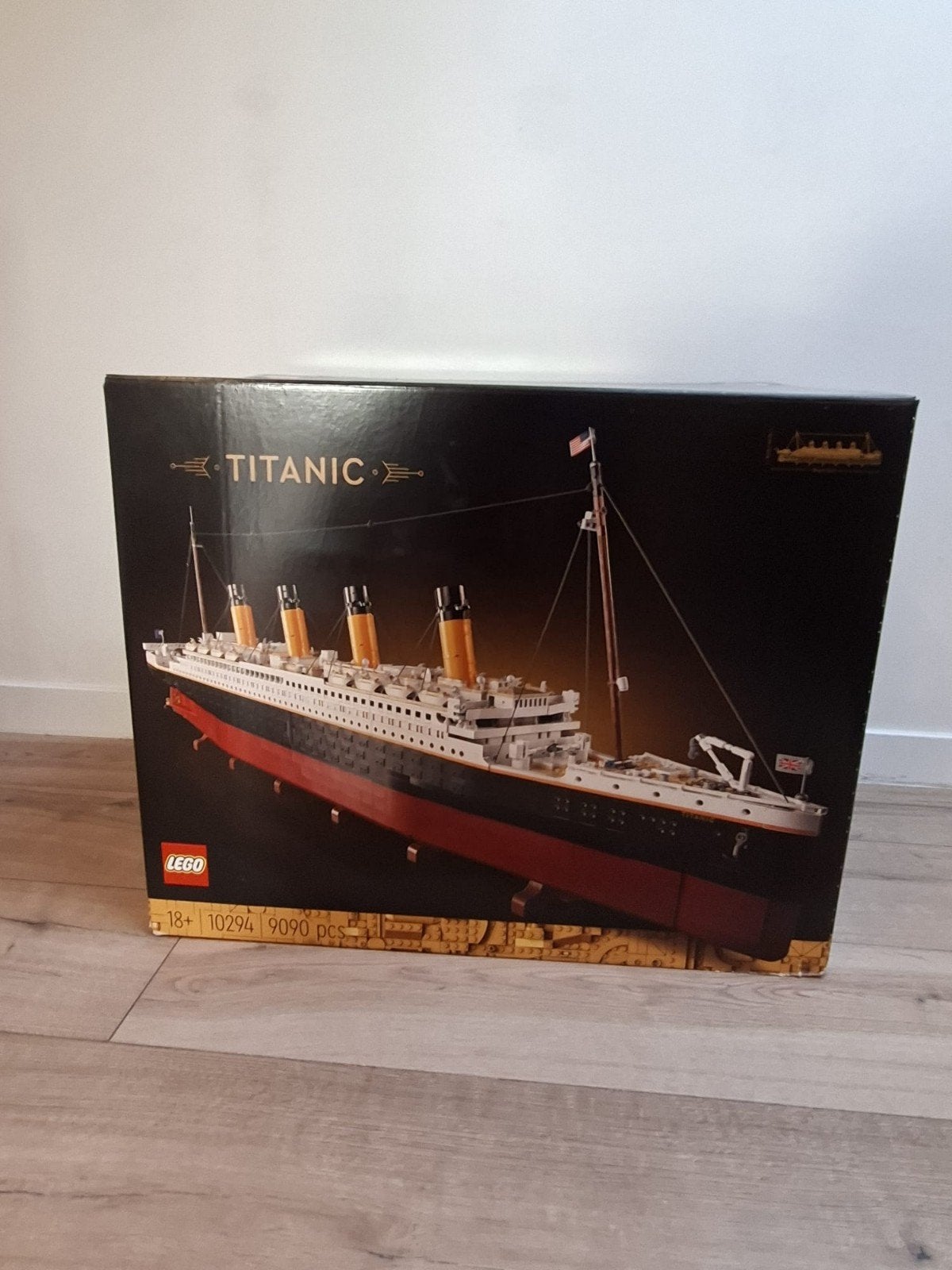 lego titanic, Ophalen