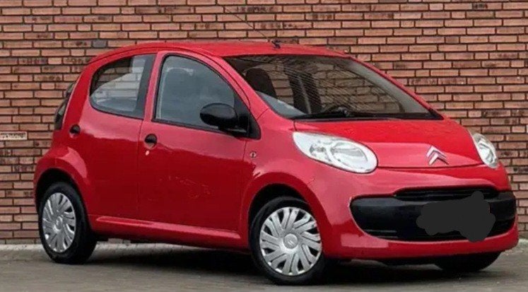 Citroen C1 1000cc ess Prêt à immatriculé. 4 portes., Autos, Rouge, Achat, 998 cm³, 4 portes