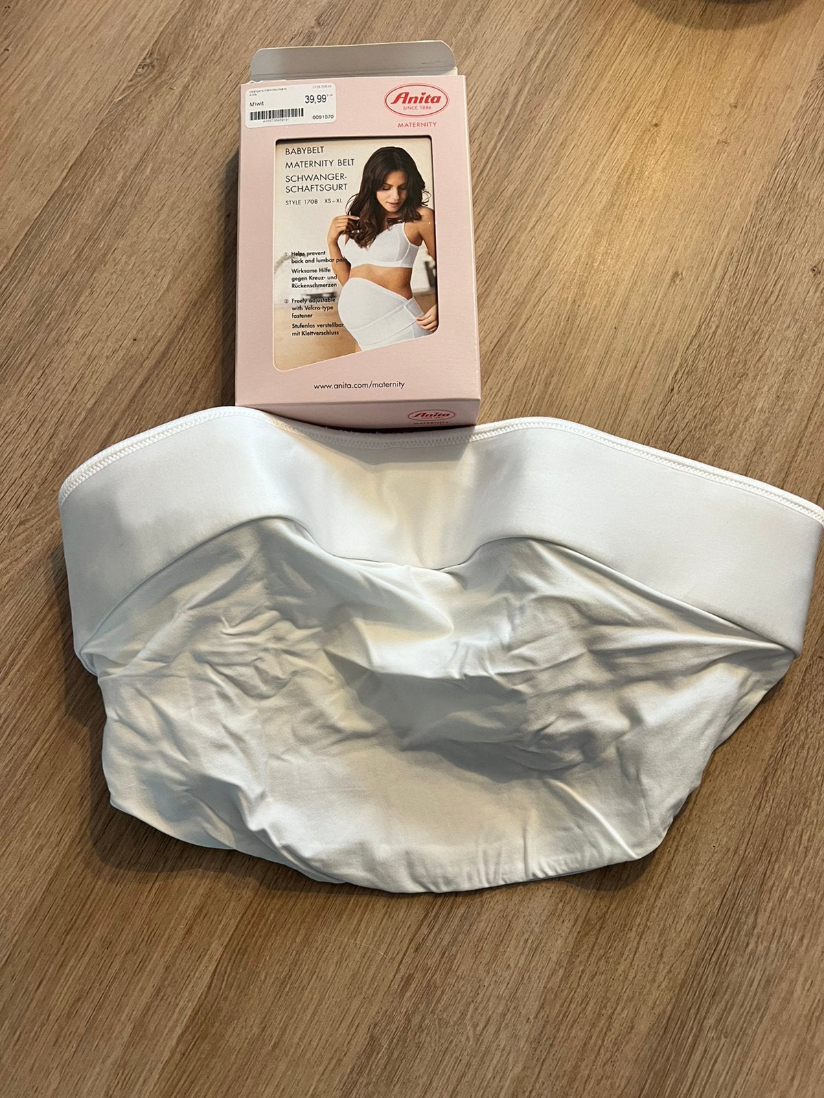 Zwangerschapssteunband wit M(40/42), Vêtements | Femmes, Vêtements de grossesse, Enlèvement, Comme neuf, Blanc