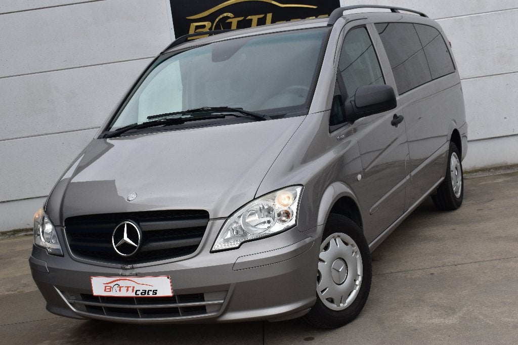 Mercedes Vito 2.2CDI || Dubbele Cabine 5pl. || Trekhaak, 100 kW, Euro 5, Zwart, https://public.car-pass.be/vhr/f98029b7-c8a5-40f6-8146-edc9743825bd