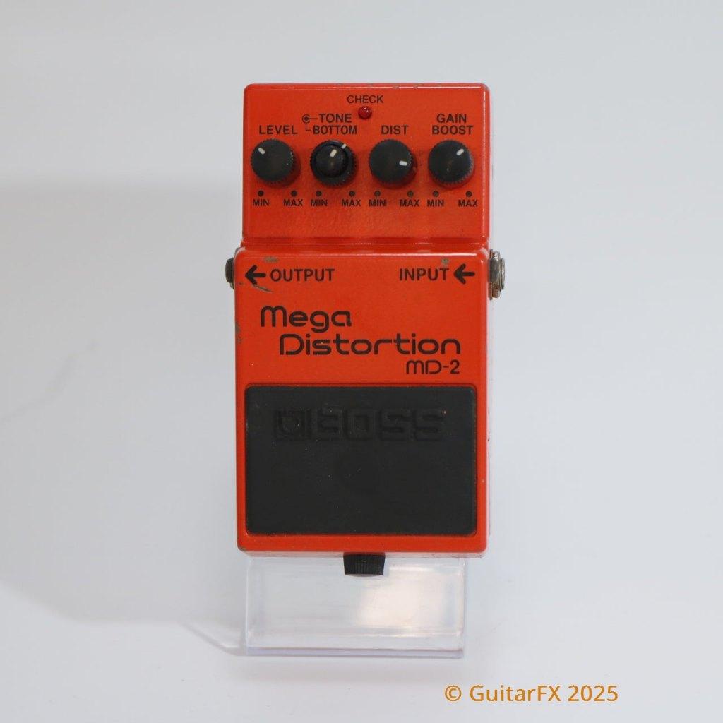 Boss MD-2 Mega Distortion (s/n 80177, Silver Label Made in T, Ophalen of Verzenden, Gebruikt