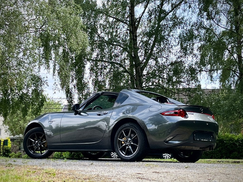 Mazda MX-5 ND2 RF 1.5 * BILSTEIN - CAM - NAV - Mazda Service, Cuir, Argent ou Gris, Achat, Euro 6
