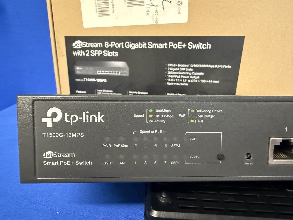 switch routeur TP-Link JetStream T1500G-10MBs, Verzenden, Gebruikt, Router