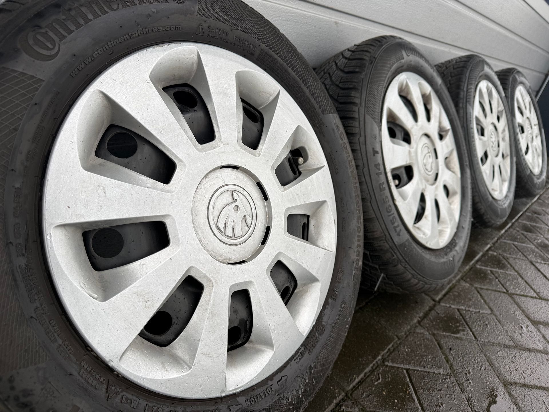 14 Citigo Citygo Mii Volkswagen Up e-Up velgen winterbanden, 14 pouces, Pneus et Jantes, Pneus hiver, 175 mm
