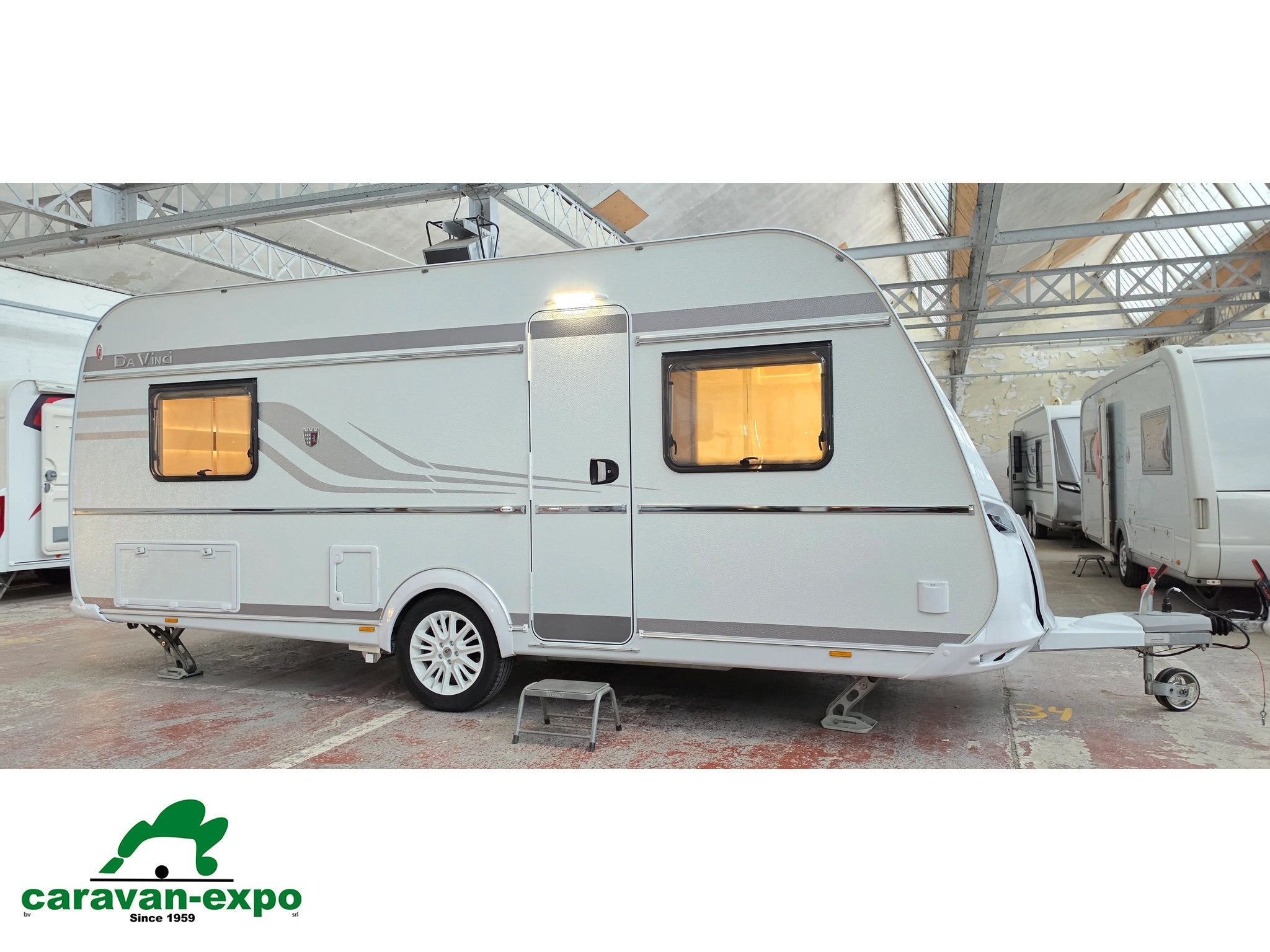 TABBERT DA VINCI 495 HE, Caravanes & Camping, Jusqu'à 4, Entreprise, Tabbert, 5 à 6 mètres