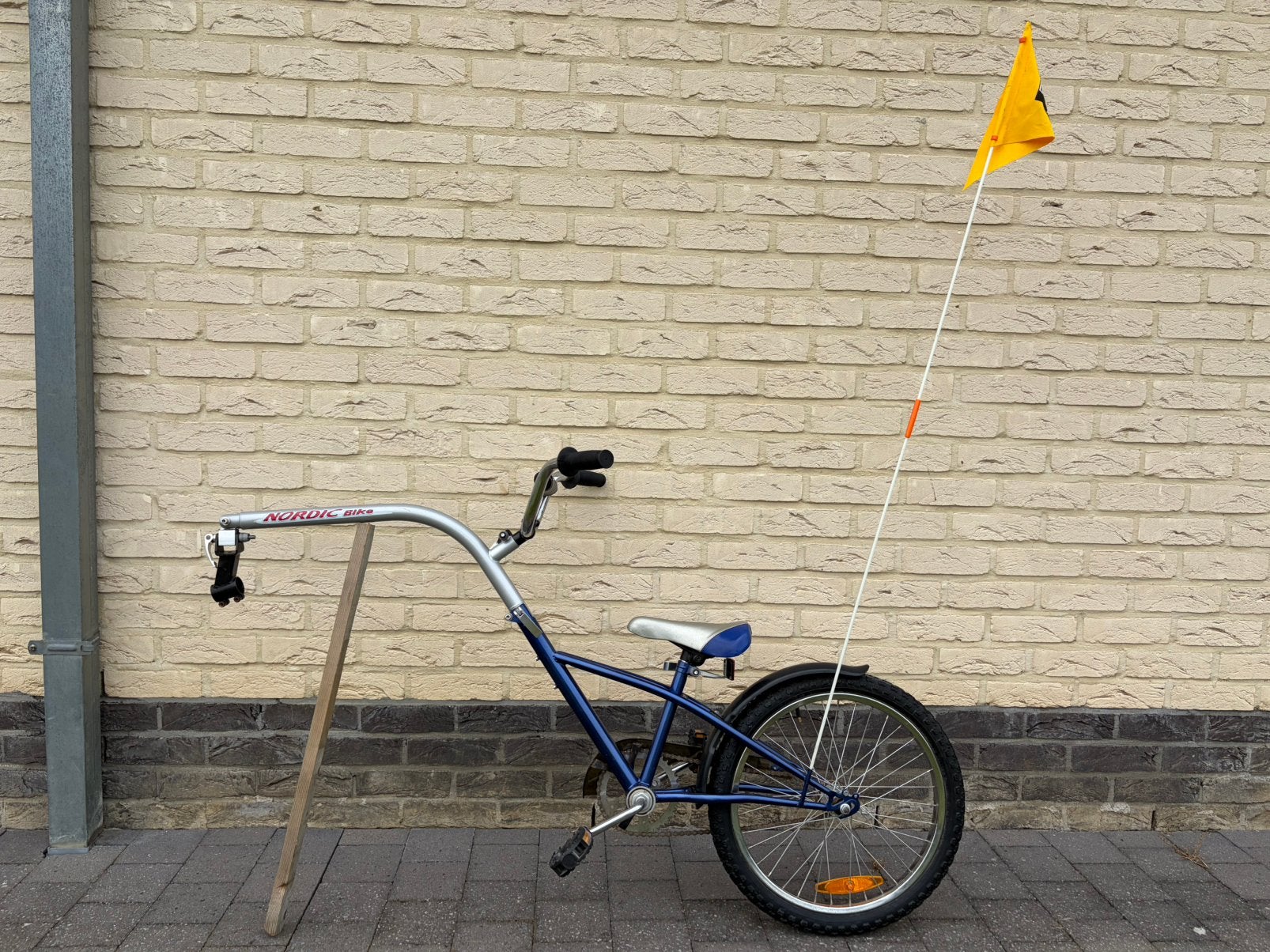 Aanhangfiets Nordic Bike in zeer goede staat, Fietsen en Brommers, Ophalen, Zo goed als nieuw, Aanhangfiets, Opvouwbaar