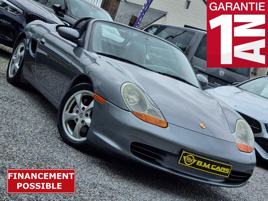 Porsche Boxster 2.7i  TIPTRONIC S  LEDER-CLIM-RIMS-NOTEBO, Auto's, Porsche, Bedrijf, Boxster, ABS, Airconditioning, Automatische klimaatregeling