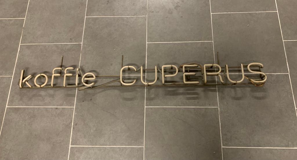 Neon verlichting Koffie Cuperus, Antiek en Kunst, Ophalen